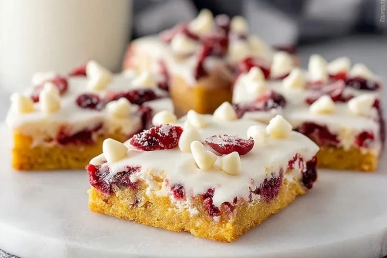 Cranberry Bliss Bars