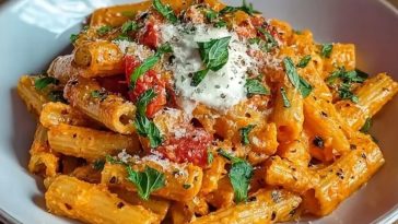 Creamy Tomato Garlic Pasta