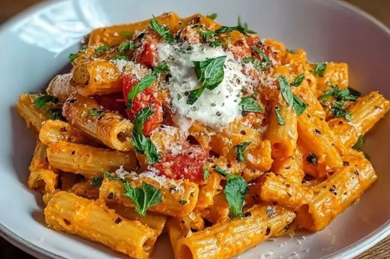 Creamy Tomato Garlic Pasta