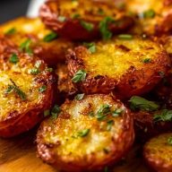 Crispy Smashed Red Potatoes