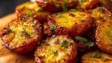 Crispy Smashed Red Potatoes