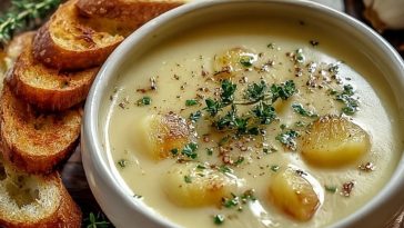 Delicious Country French Garlic Soup