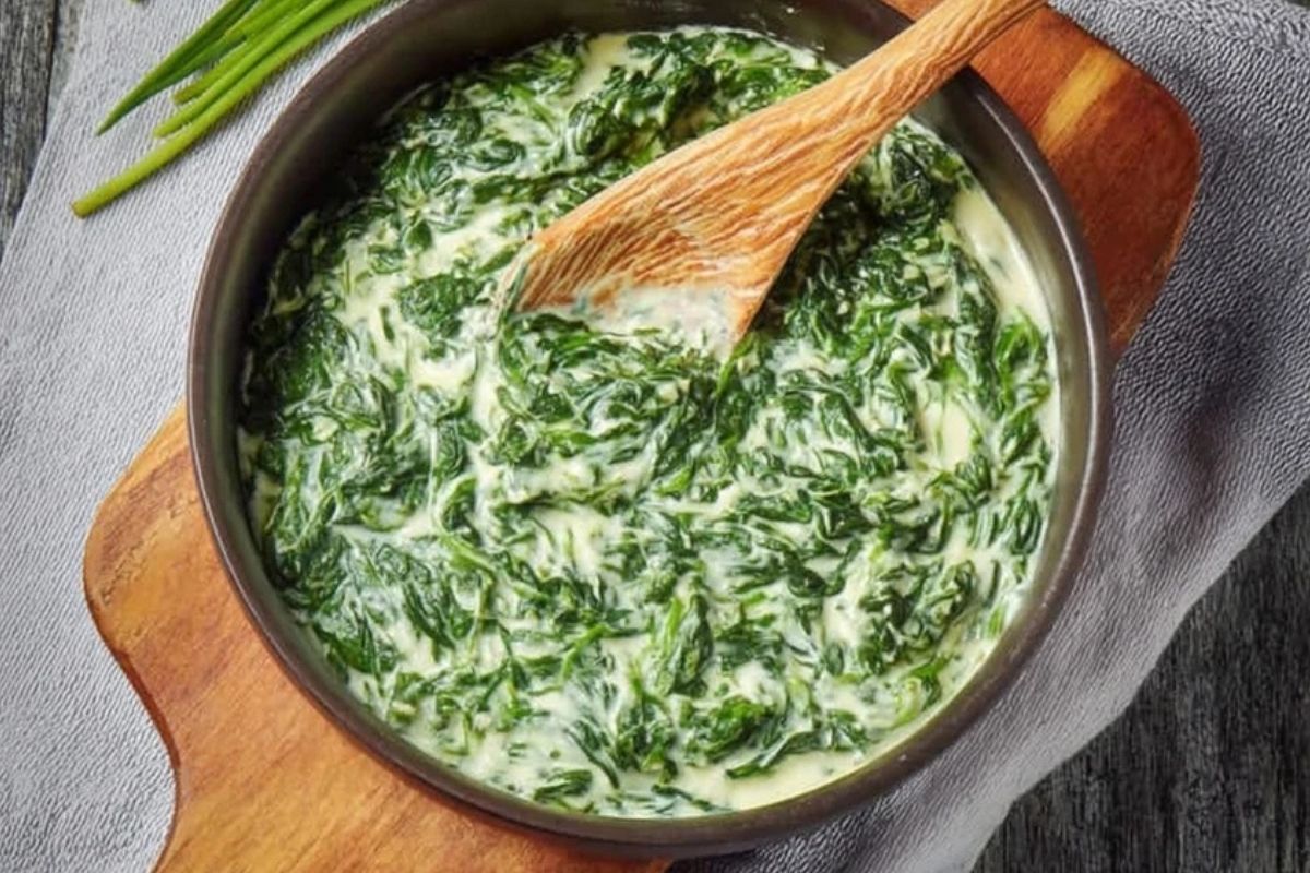 Easy Creamed Spinach