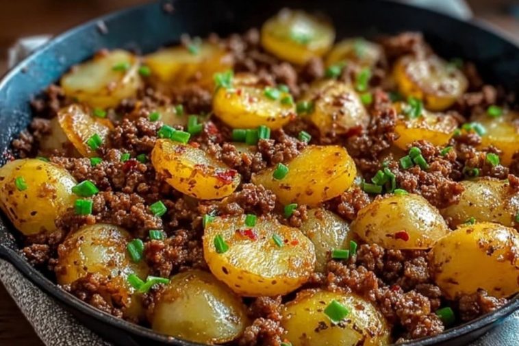 Easy Ground Beef Potato