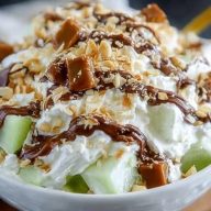 Easy Snicker Apple Salad