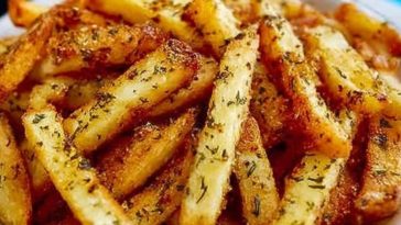 Golden Air Fryer Fries