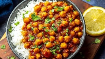 High-Protein Vegan Chana Masala