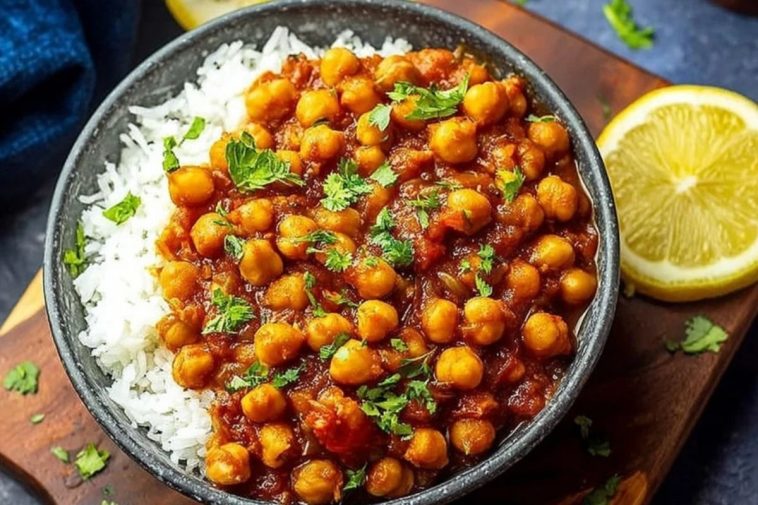 High-Protein Vegan Chana Masala