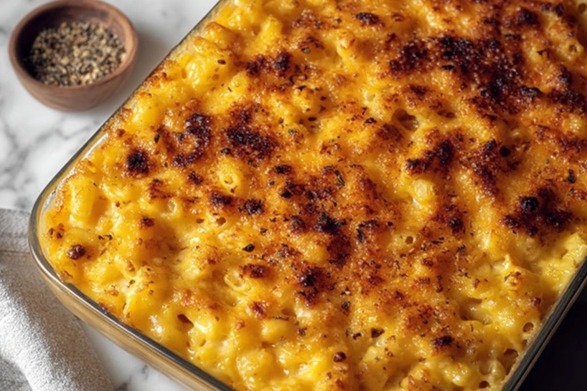 Homemade John Legend's Baked Mac and Cheese