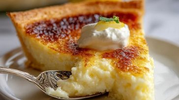 Impossible Lemon Pie