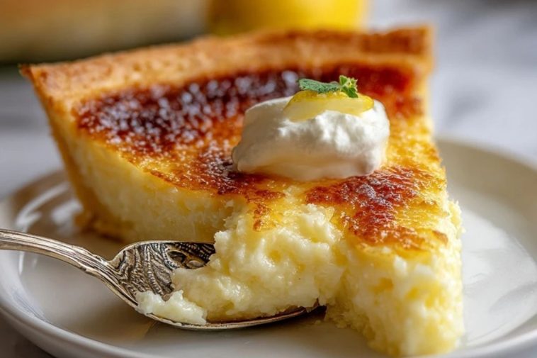 Impossible Lemon Pie