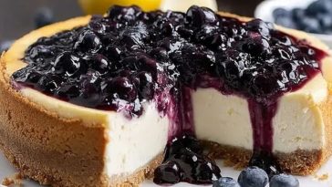 Lemon Blueberry Cheesecake