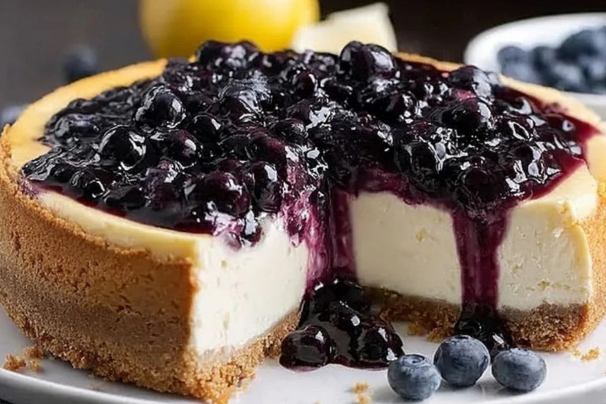 Lemon Blueberry Cheesecake