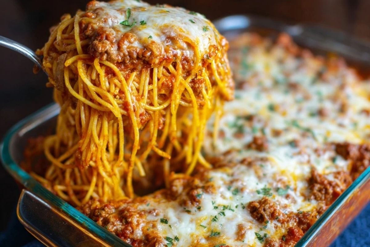 Million Dollar Spaghetti Casserole