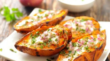 Parmesan Herb Sweet Potato Medallions
