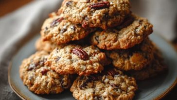 Pecan Pie Oatmeal Cookies