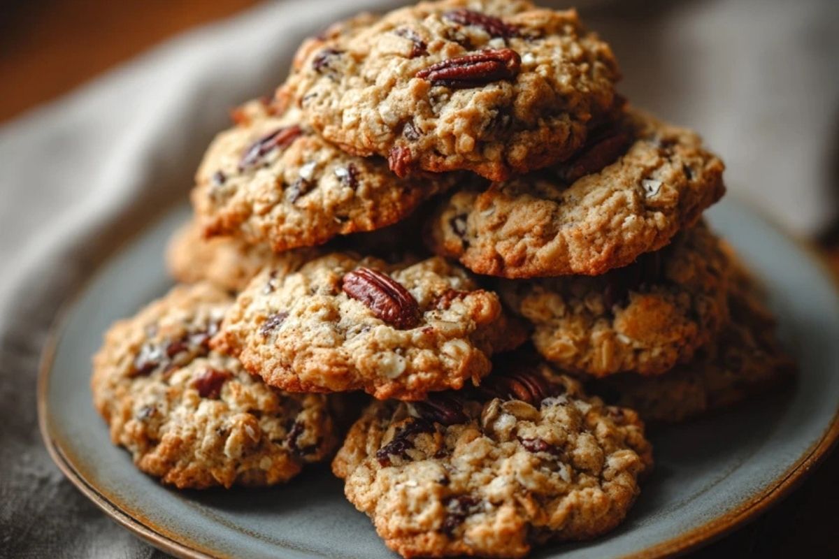 Pecan Pie Oatmeal Cookies