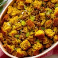 Sausage Southern Cornbread Stuffing
