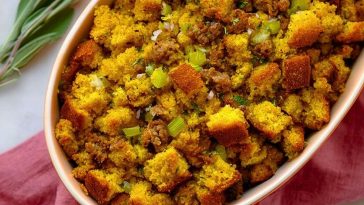Sausage Southern Cornbread Stuffing