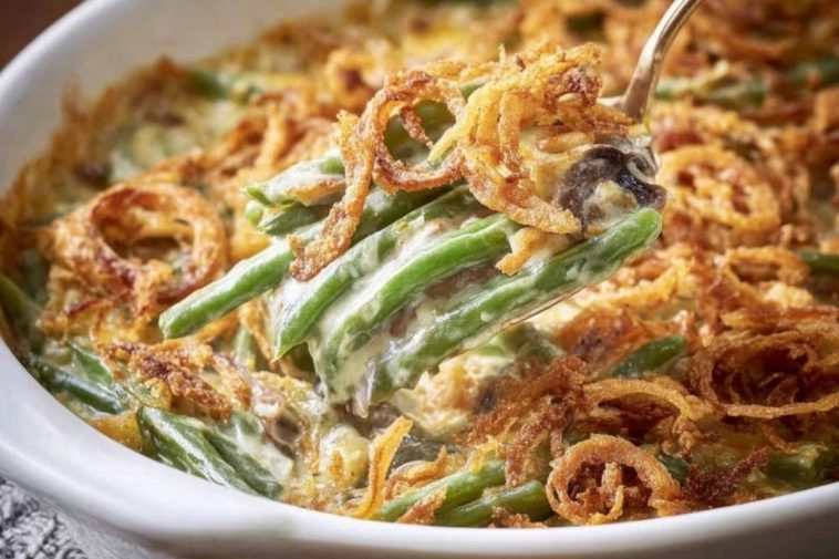Simple Campbell's Green Bean Casserole