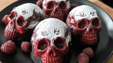 Skull Lava Cake