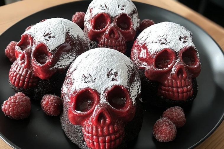Skull Lava Cake