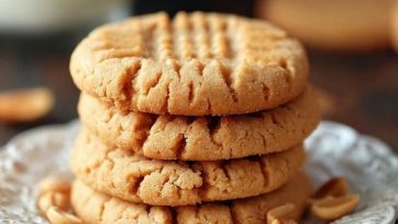 Thick and Chewy Peanut Butter Cookies