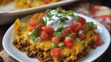 Walking Taco Casserole