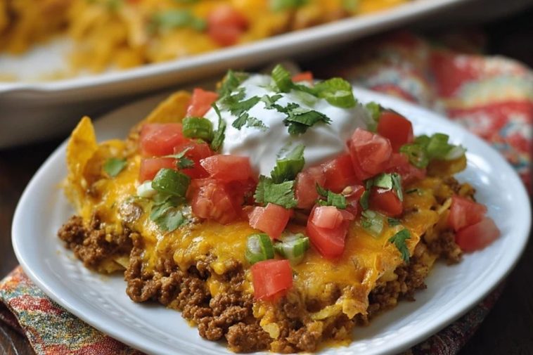 Walking Taco Casserole
