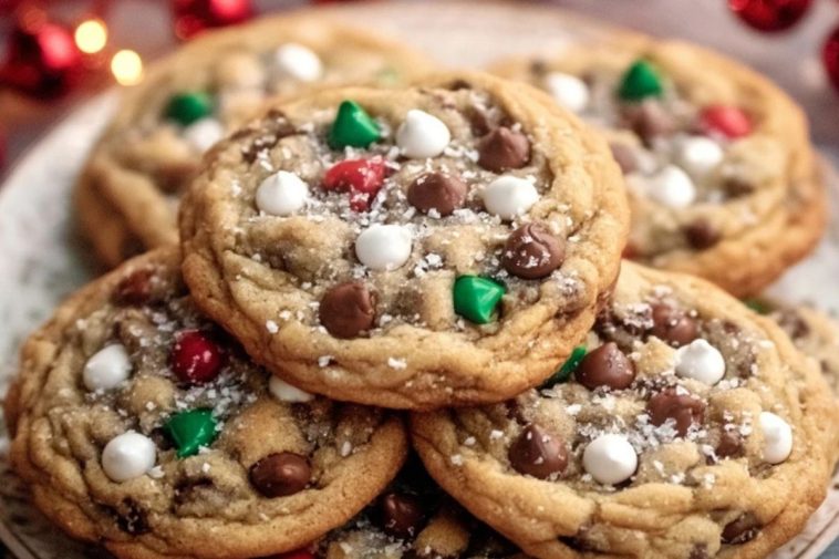 Winter Wonderland Chocolate Chip Cookies