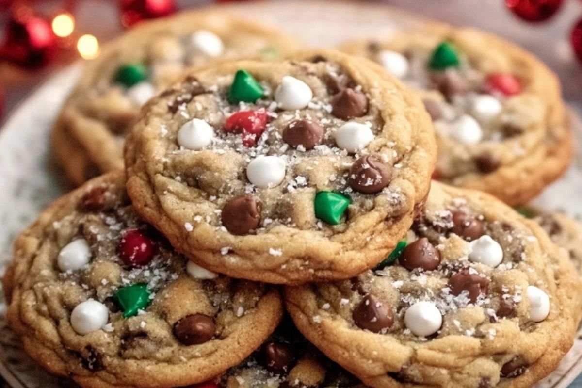 Winter Wonderland Chocolate Chip Cookies