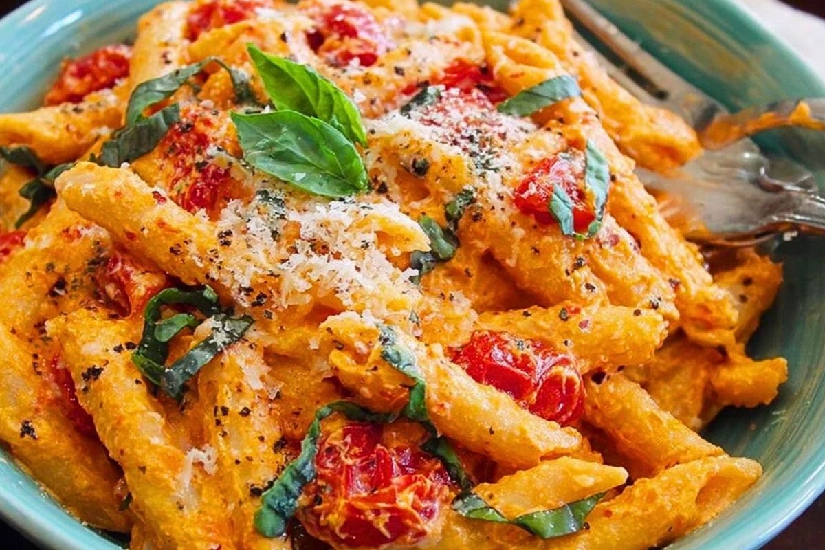 1-Pot Tomato Ricotta Pasta