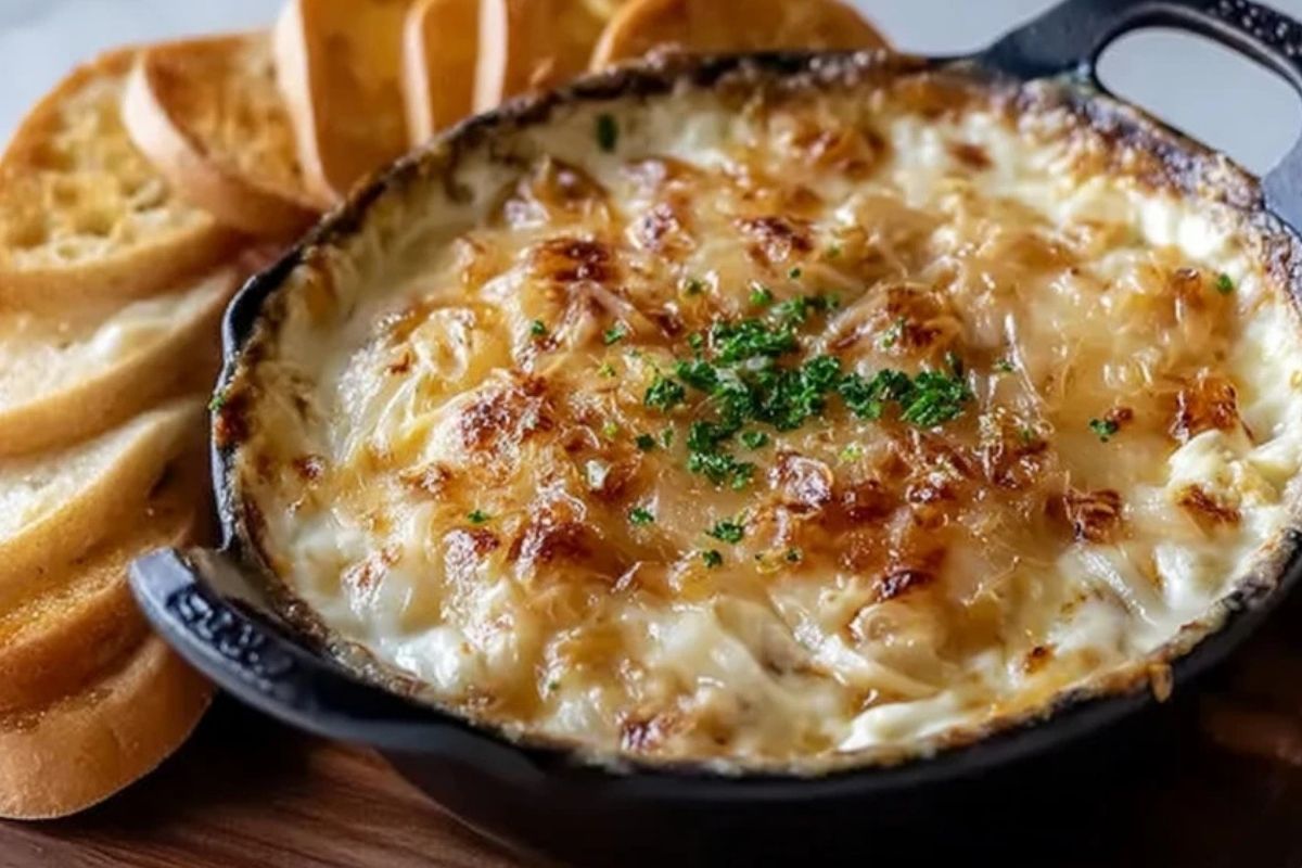 Caramelized Onion and Gruyere Dip