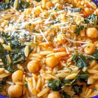 Chickpea Orzo