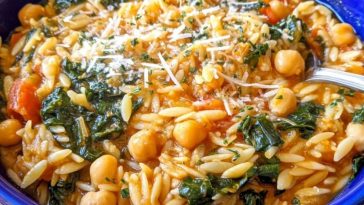 Chickpea Orzo