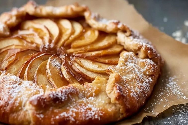Cinnamon Honeycrisp Apple Galette