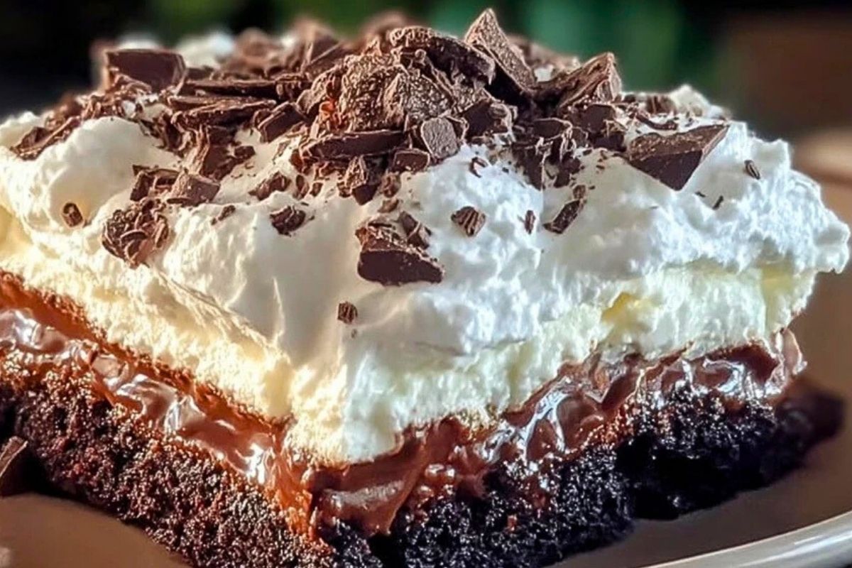 Decadent Brownie Refrigerator Cake