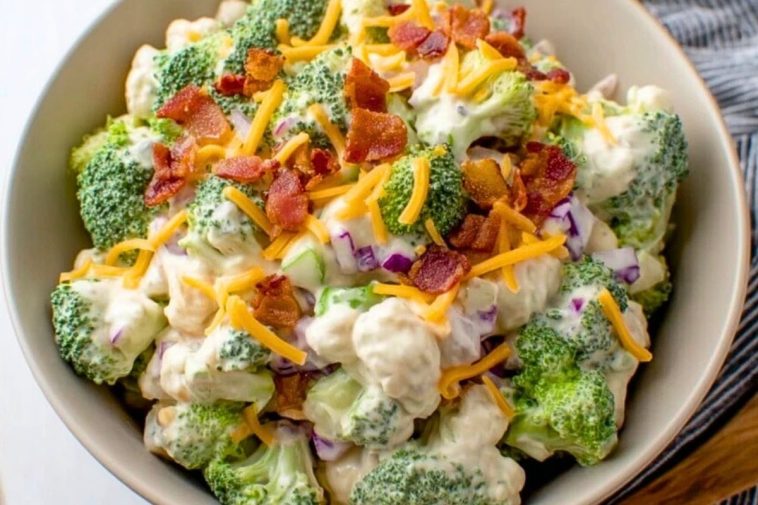 Delicious Amish Broccoli Salad
