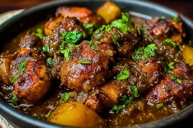 Jamaican Brown Stew Chicken