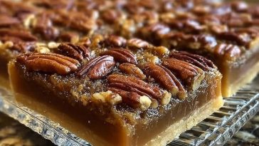 Lazy Girl Pecan Pie Bars