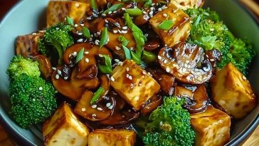 Mushroom and Tofu Stir-Fry