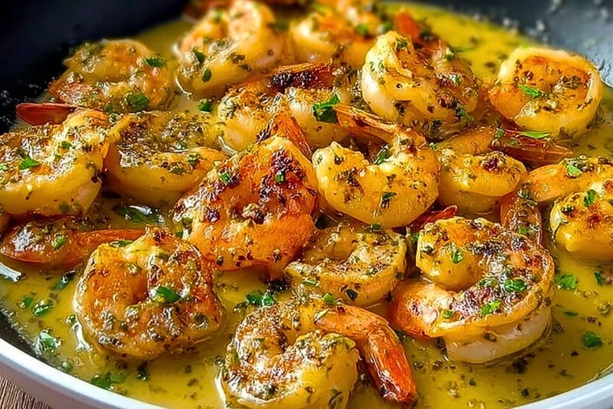 Shrimp with Garlic and Coconut Milk