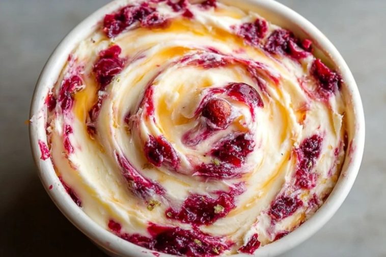Christmas Cranberry Honey Butter
