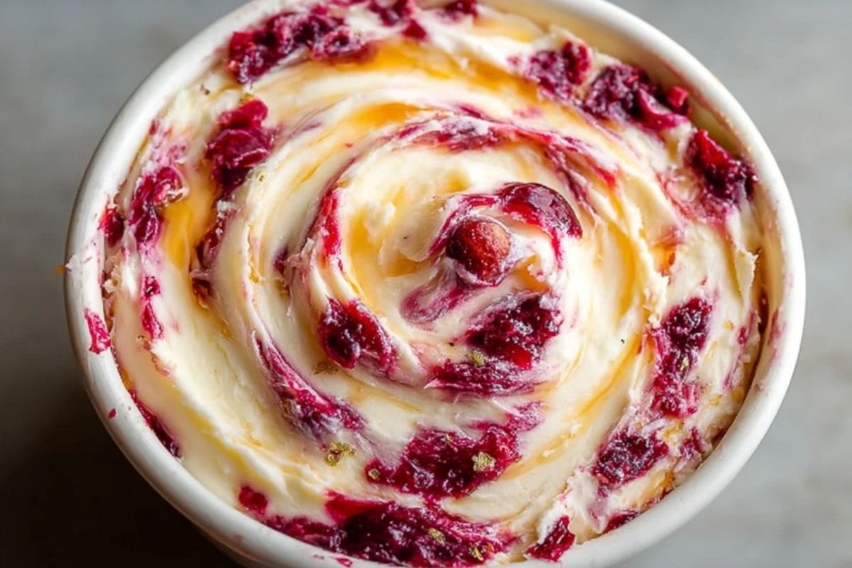 Christmas Cranberry Honey Butter