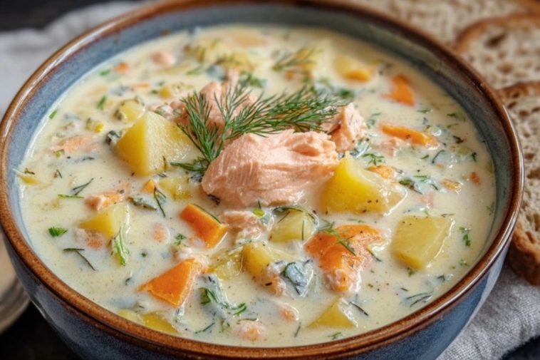 Cozy Salmon Chowder