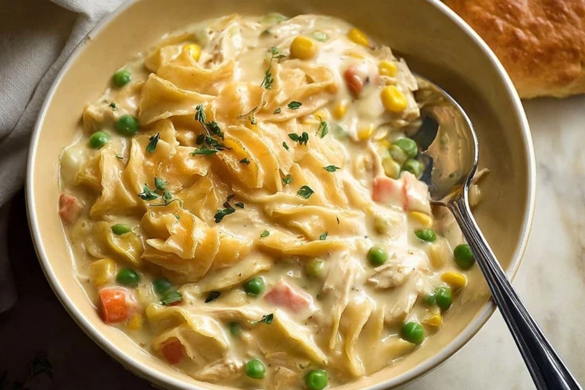 Easy Chicken Pot Pie Casserole