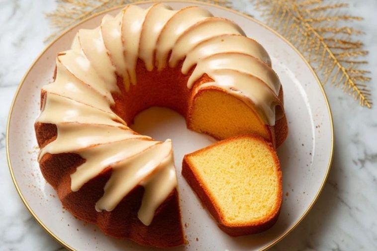 Eggnog Pound Cake