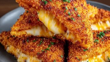 Fried Cheese Stuffed Doritos