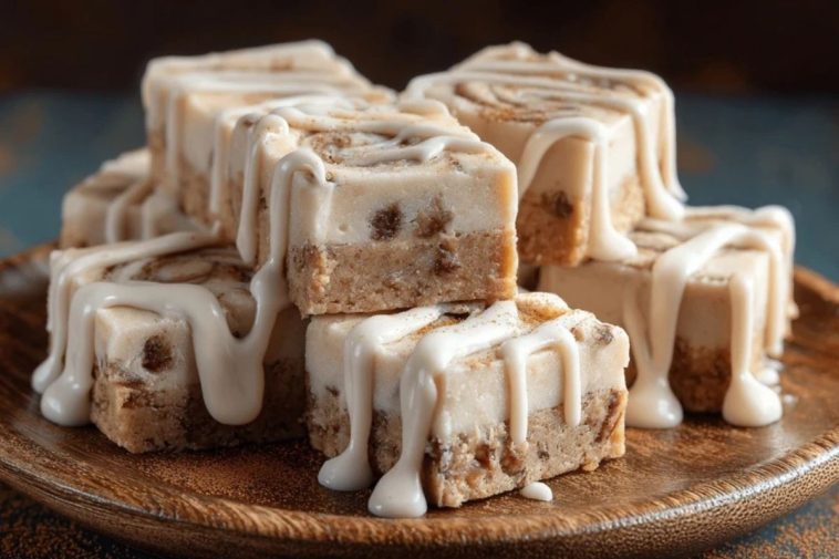 Homemade Cinnamon Roll Fudge