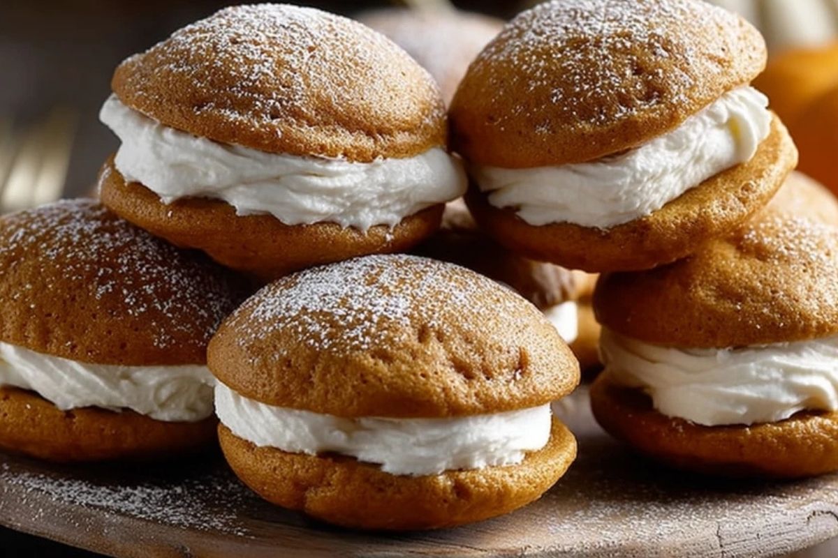 Pumpkin Cream Whoopie Pies